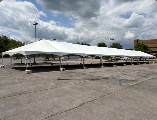 Rental store for TENT 30  X 150  CATENARY TOP in Johnson City TN