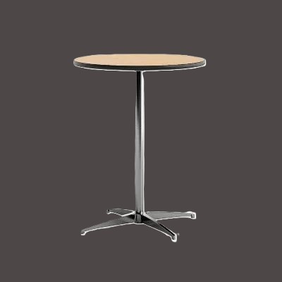 Rental store for COCKTAIL TABLE-GREEN   24 Rd x 42 Tall in Johnson City TN