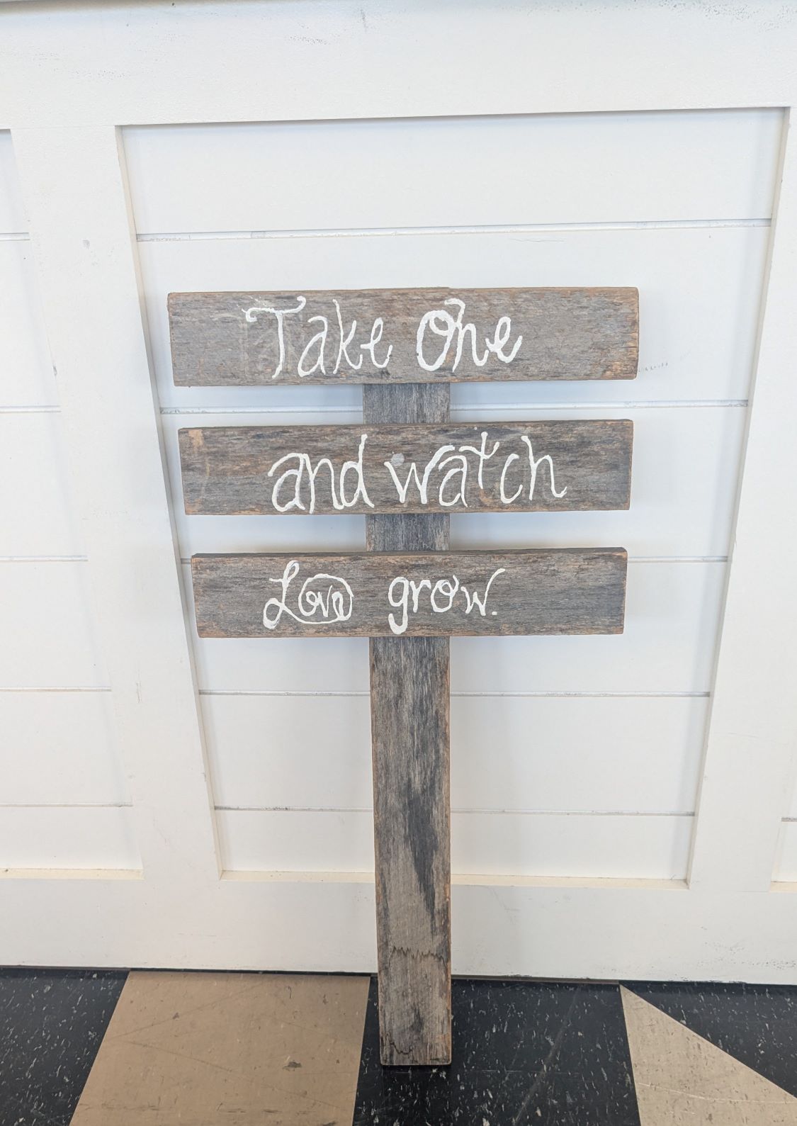 Rental store for BARNWOOD SIGN  WATCH LOVE GROW in Johnson City TN