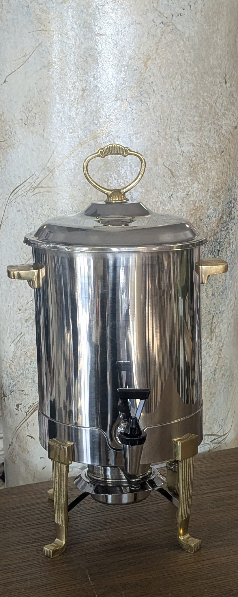 Rental store for STAINLESS WITH GOLD COFFEE URN 2.5 GAL in Johnson City TN