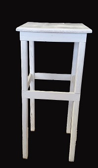 Rental store for WHITE WOOD TALL SQUARE TABLE in Johnson City TN