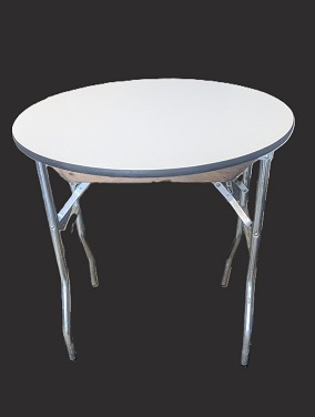 Rental store for 30  ROUND WHITE TOP TABLE in Johnson City TN