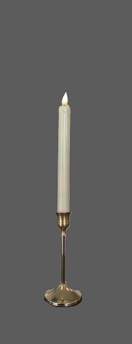 Rental store for 10  IVORY FLAMELESS TAPERED CANDLE in Johnson City TN