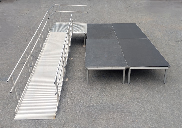 Rental store for HANDICAP RAMP WITH PLATFORM 24IN STAGE in Johnson City TN